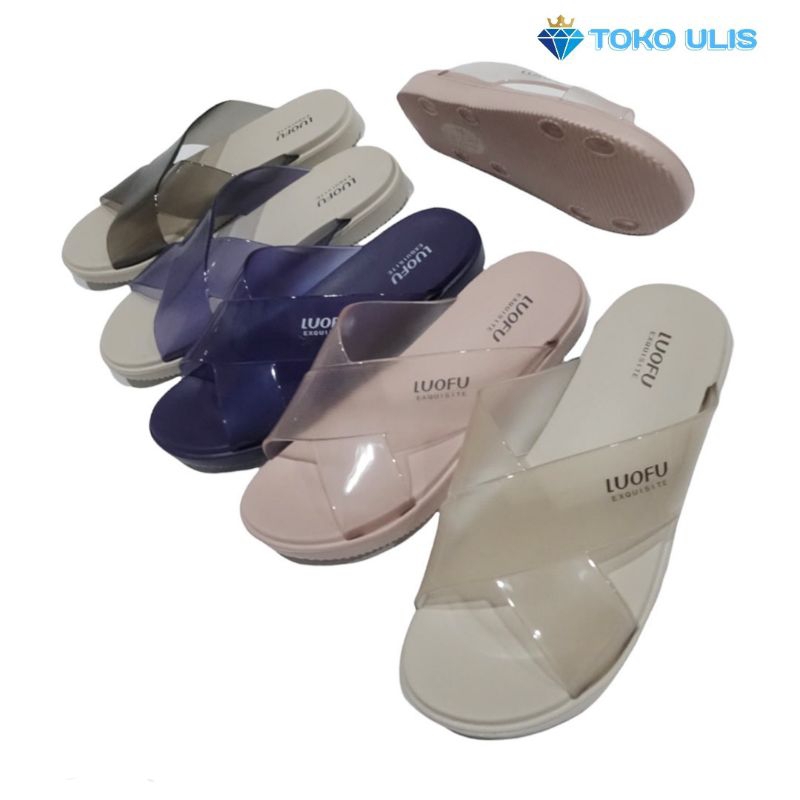 Sandal Luofu Silang Wanita Terbaru