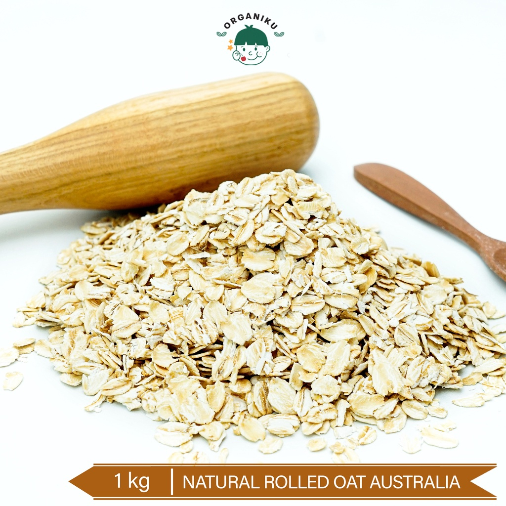 

OAT UNIGRAIN AUSTRALIA/Rolled Oat Australia 1 kg - Rolled Oats - MPASI - Gandum Whole Grain