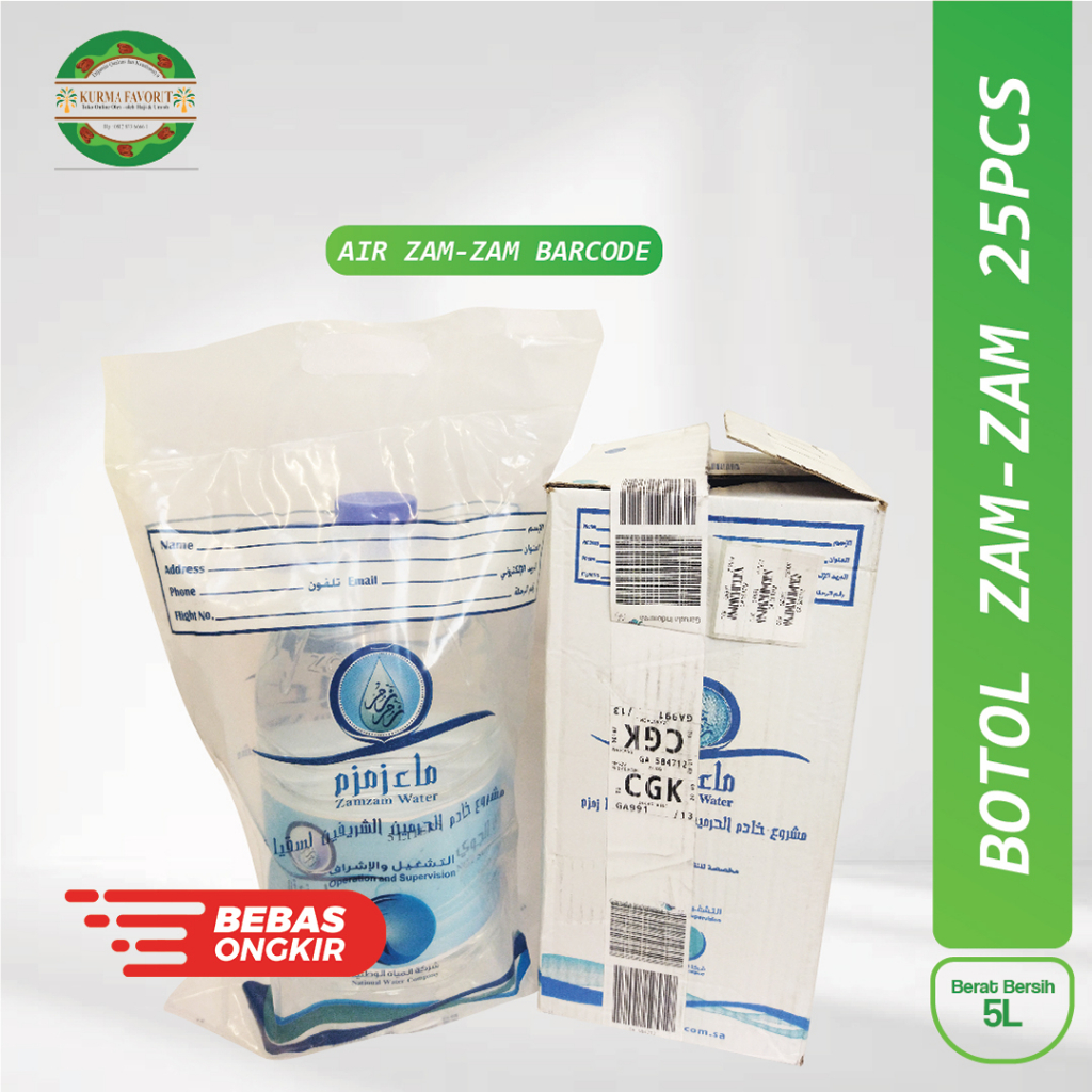 

AIR ZAM ZAM 5 LITER (BARCODE)