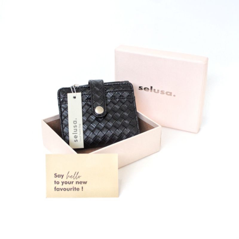 SELUSA LOLY CARDHOLDER (Free Hardbox Exclusive) | Dompet Kartu Dompet Lipat Wanita Terbaru