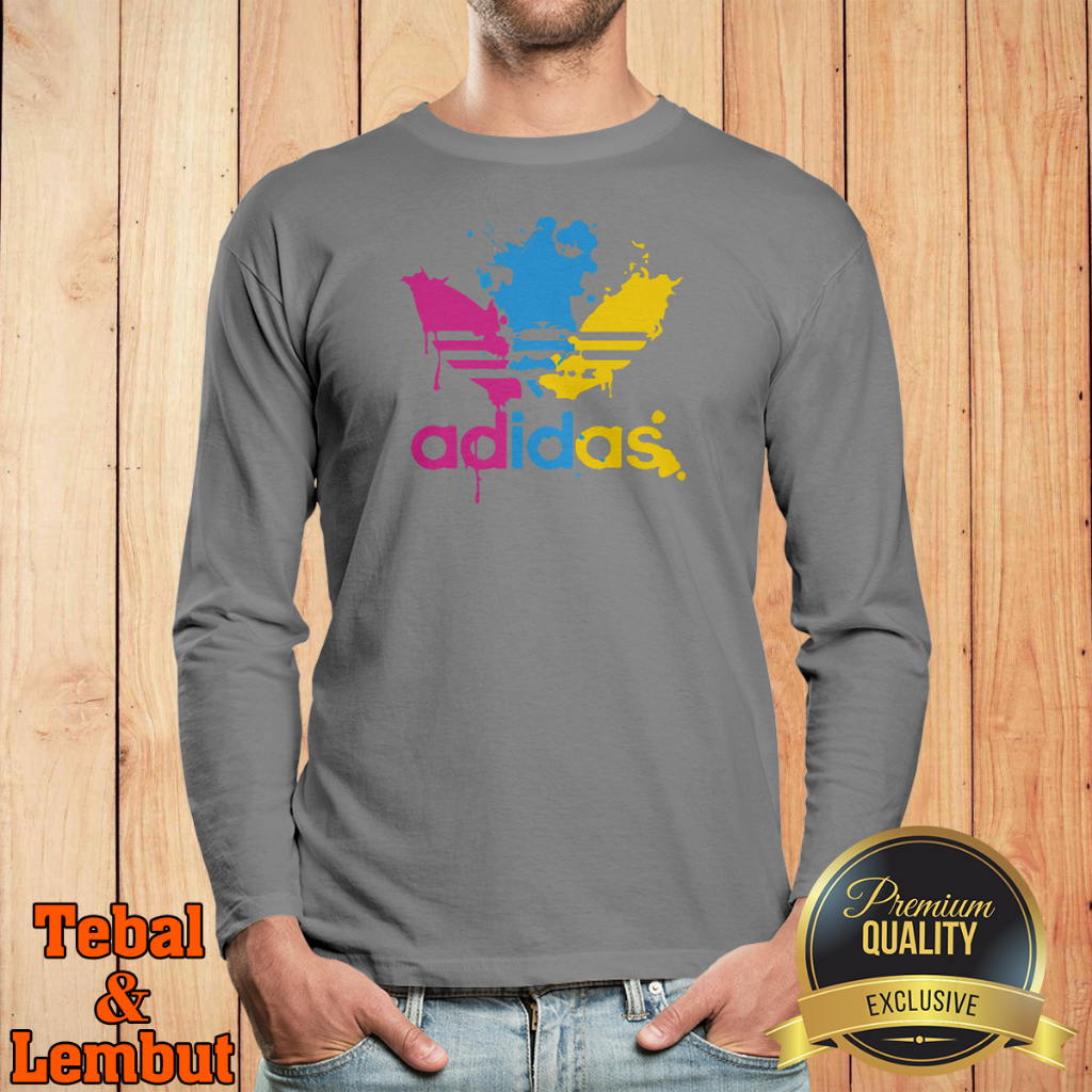Kaos Distro Cowok Keren Lengan Panjang Kualitas Premium Motif Stylish Kekinian Desain Trendy Gaya Ca