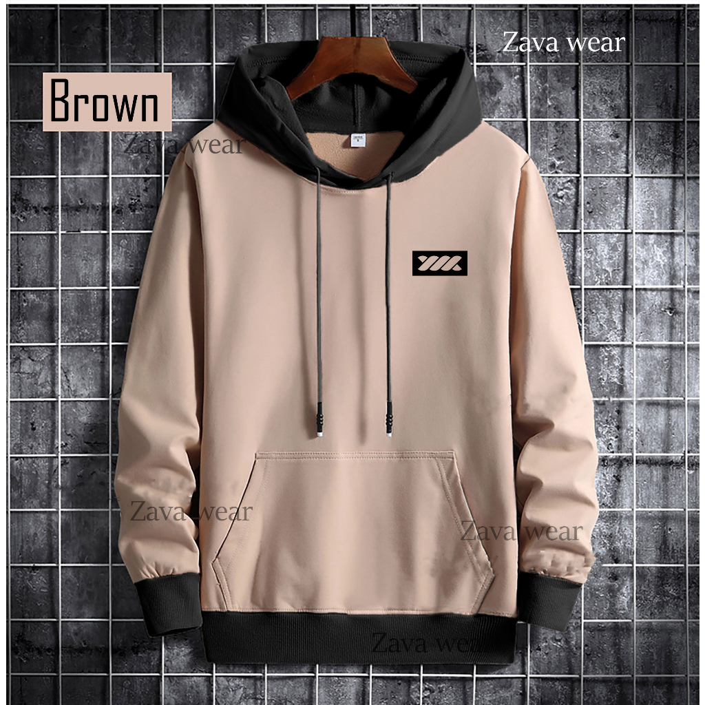 SWEATER HOODIE DISTRO Pria Wanita Premium Bahan Fleece TEBAL Zava wear