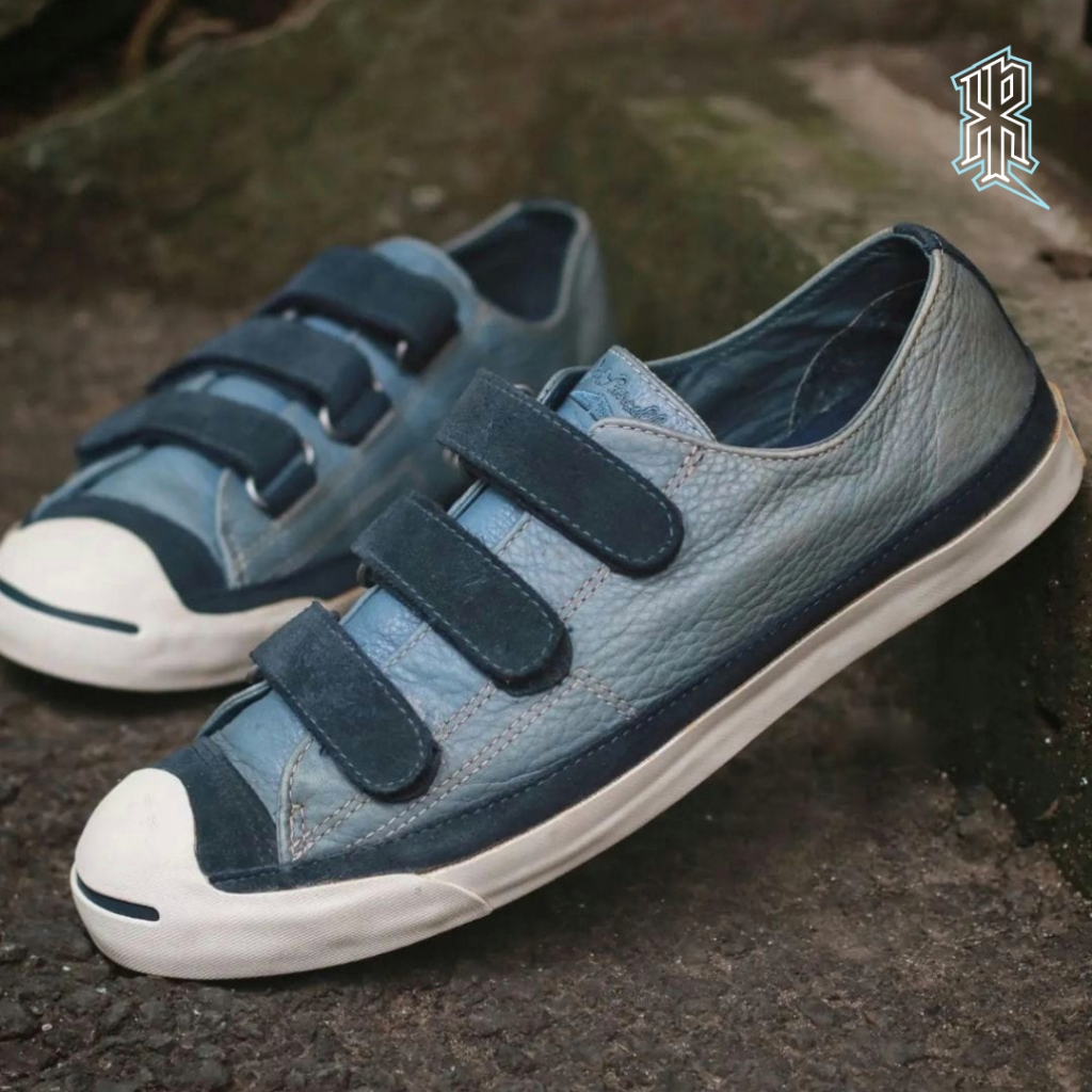 Sepatu Converse Low Jack Purcell Velcro