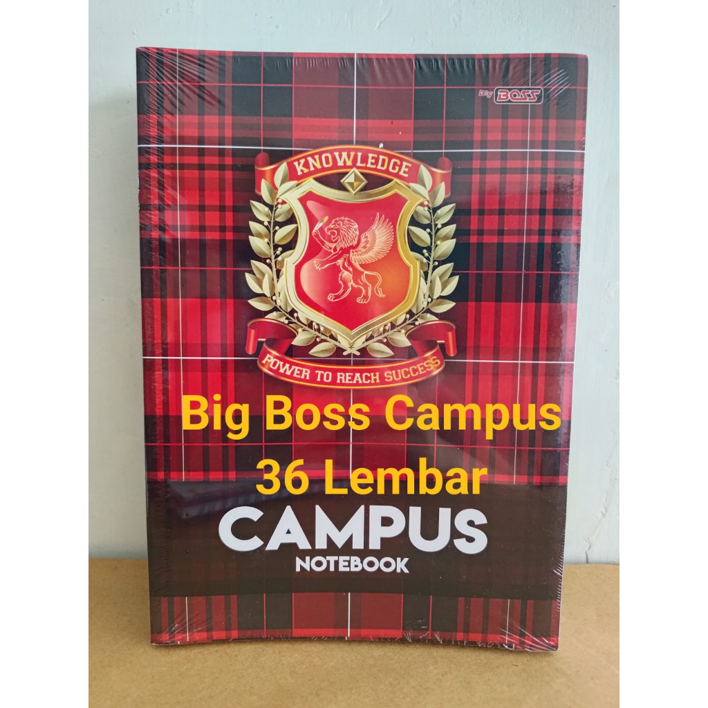 

Buku Tulis Big Boss Campus 36 Lembar SIDU (10 buku)