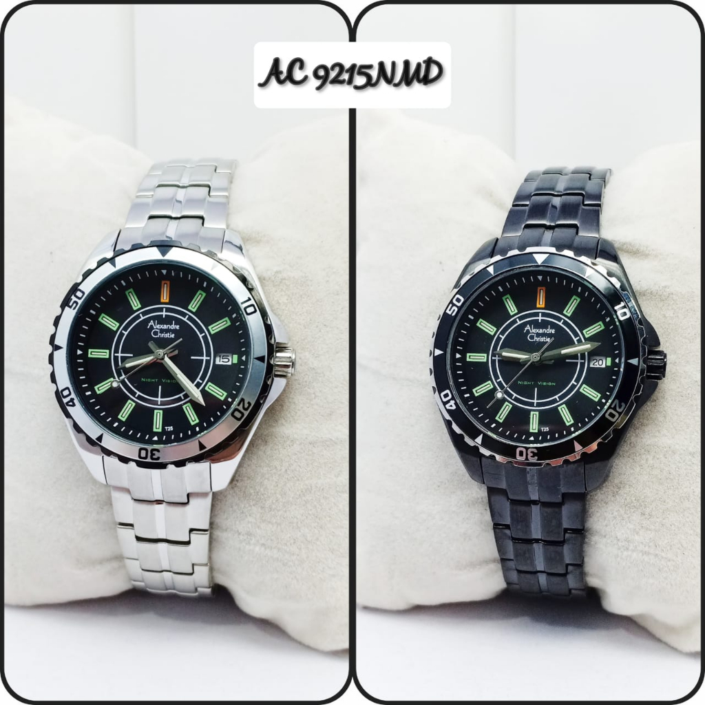 ALEXANDRE CHRISTIE AC 9215NMD NIGHT VISION JAM TANGAN WANITA ORIGINAL GARANSI RESMI