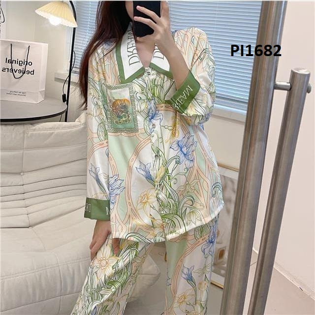 PIYAMA BAJU TIDUR WANITA PP SUTRA PI1682