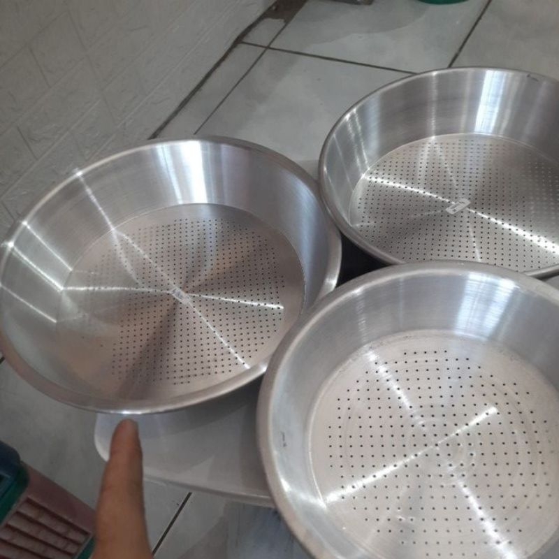 Saringan Santan Alumunium 24cm Kalo Alm 24 cm