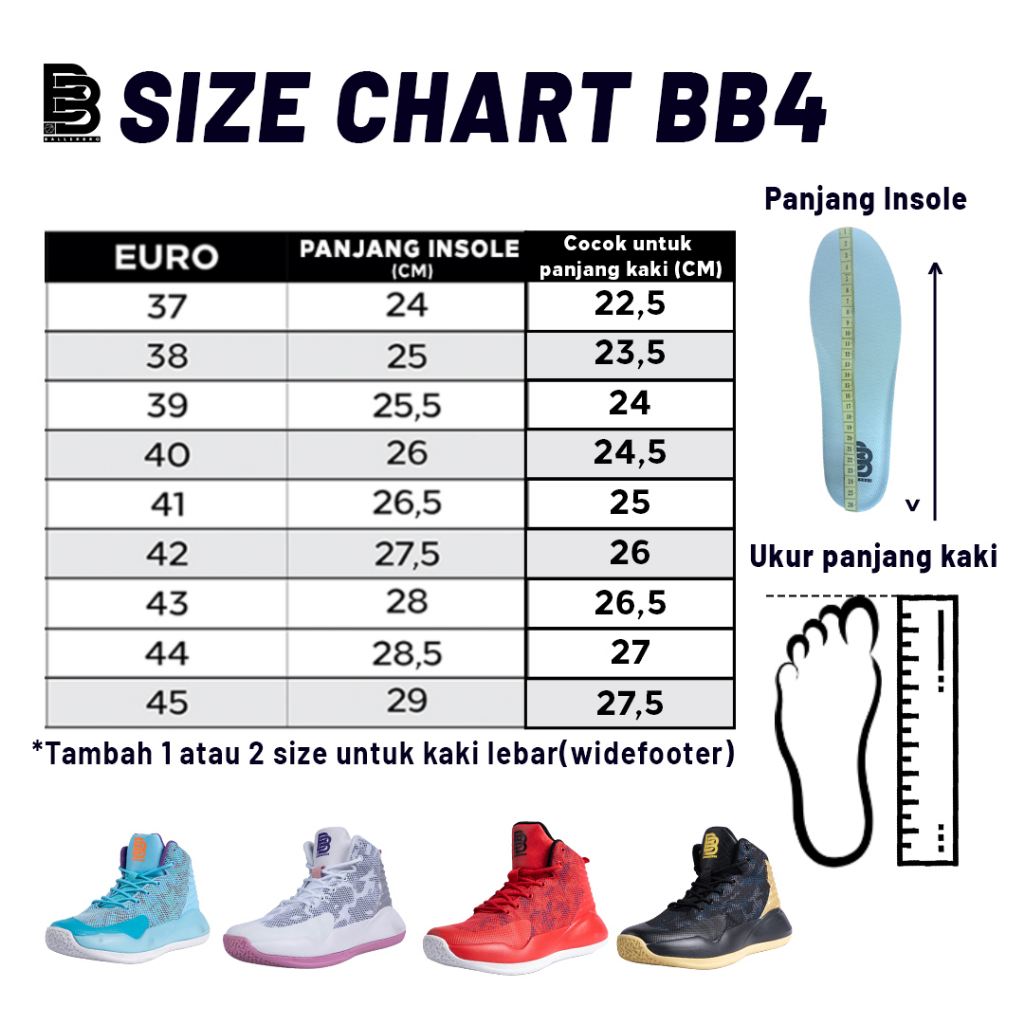 New Sepatu Basket Ballerbro Bb4
