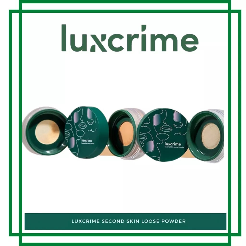 LUXCRIME Second Skin Loose Powder / Bedak Tabur BPOM