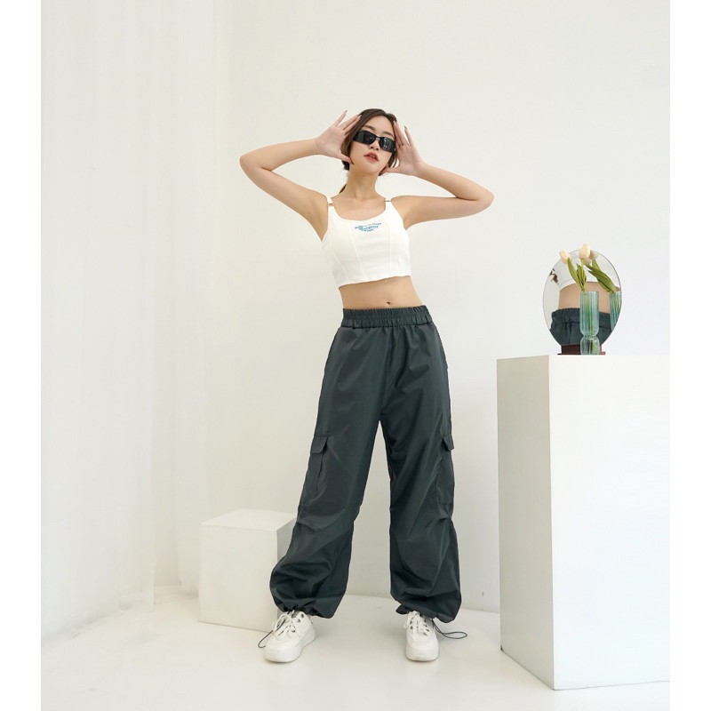 Cargo pants outdoor tactical Y2K