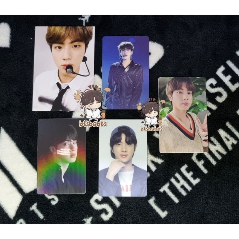 pc jin bts love yourself europe bluray LY EU jin seokjin / PTD LA Jin / pc hologram MCB map concept 