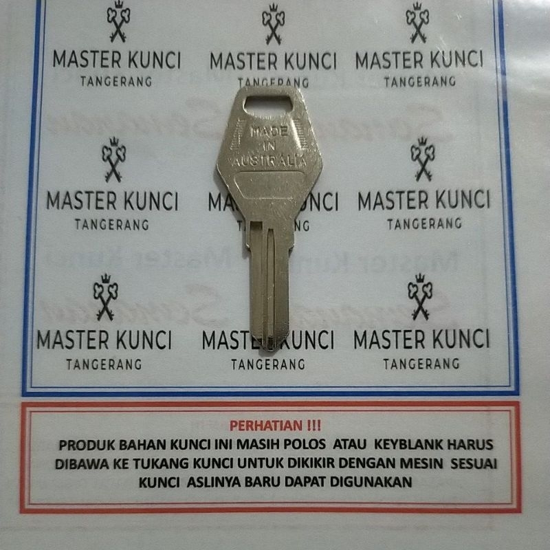 Bahan Kunci LF Australia Jalur Kanan