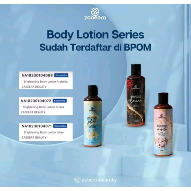 ZABEERA BRIGHTENING BODY LOTION