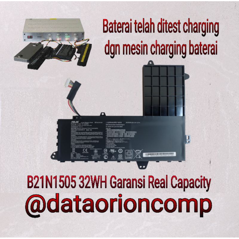 Baterai battery ASUS E402 E402Y E402M E402MA E502S B21N1505