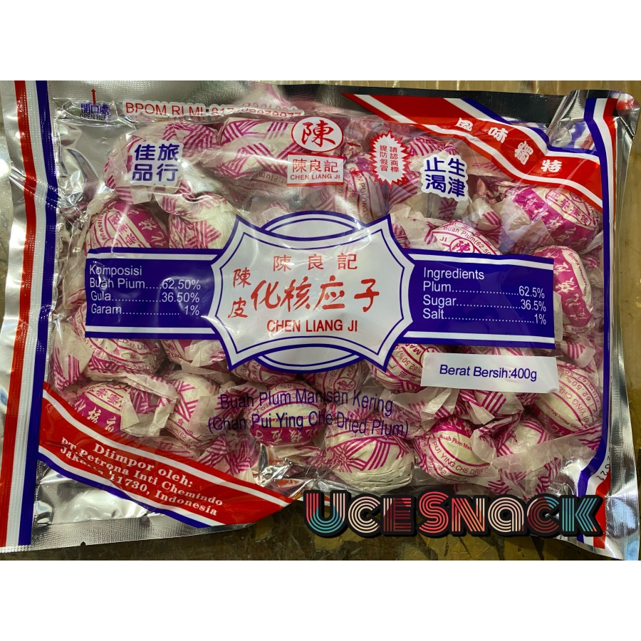 

MANISAN PLUM CHEN PI MEI / CHAN PUI MUI MERAH 400GRM
