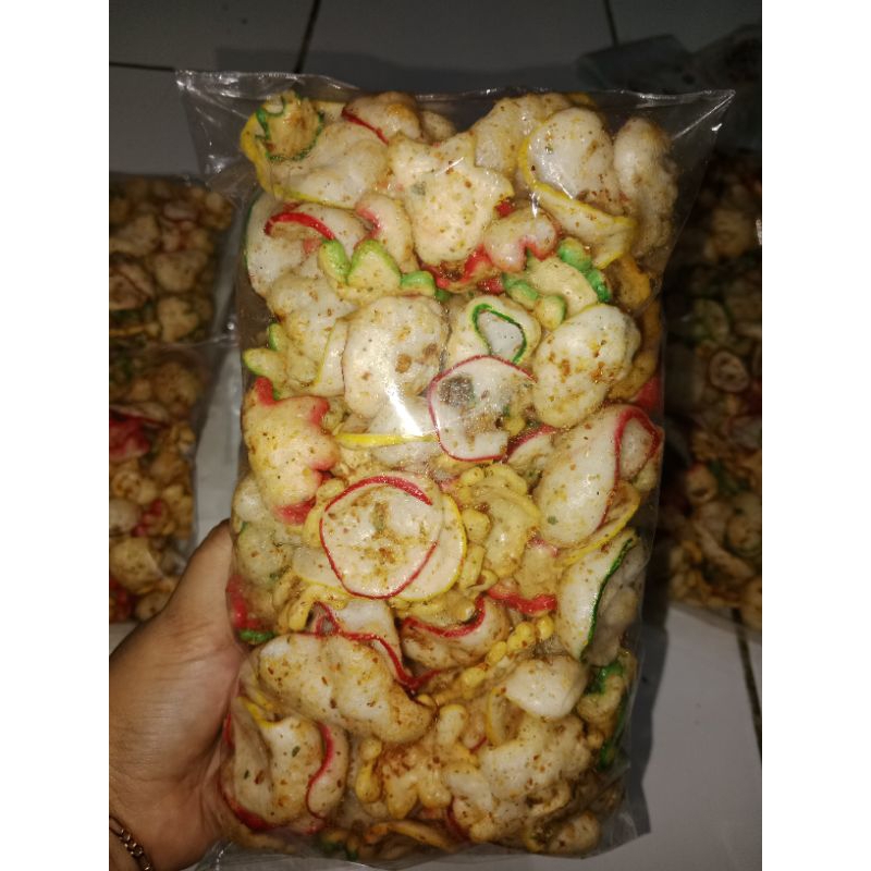 

kerupuk seblak teh ai