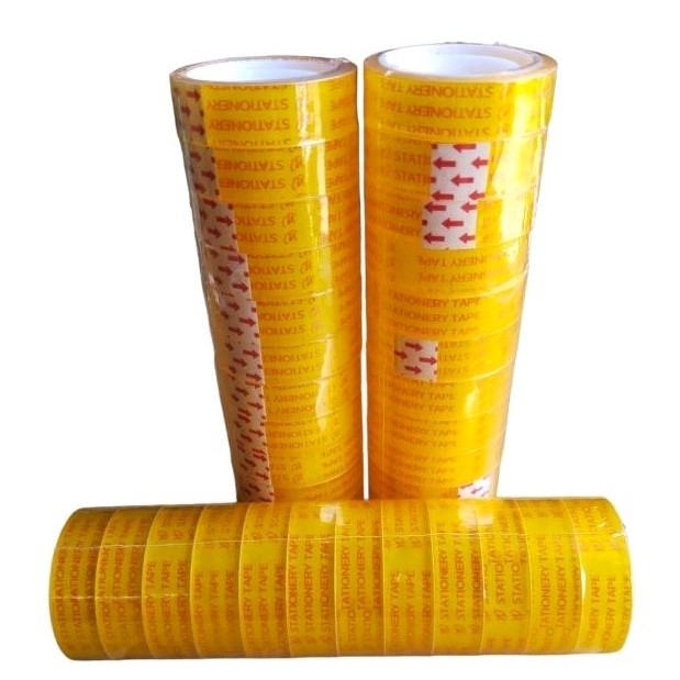 

Solasi / Selotip / Isolasi / Perekat Kado Transparan Tipis dan Tebal merk ORLEE (1 SLOP isi 12 PCS)