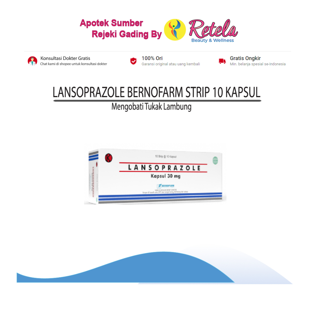 AG LANSOPRAZOLE 30MG 10`S