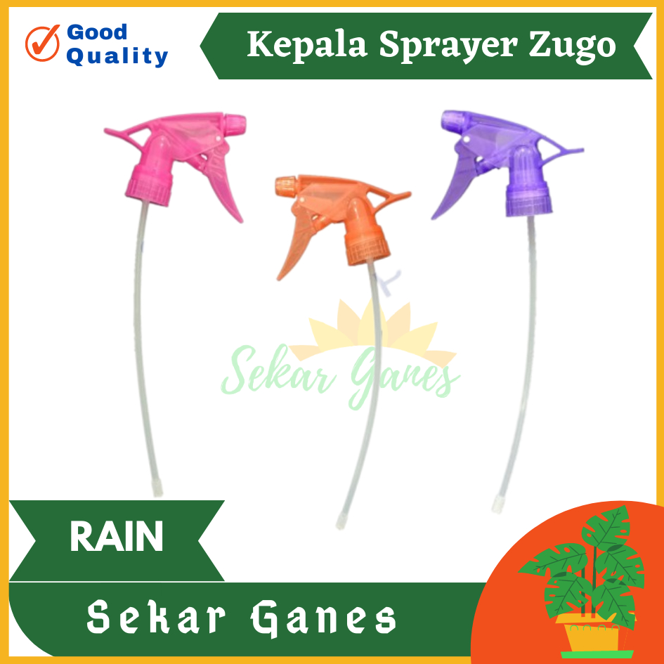 HEAD Sprayer Pompa 1L / 2L RAIN Head Pompa TERMURAH Kepala Pompa Spare Part Semprotan Burung Semprotan Tanaman