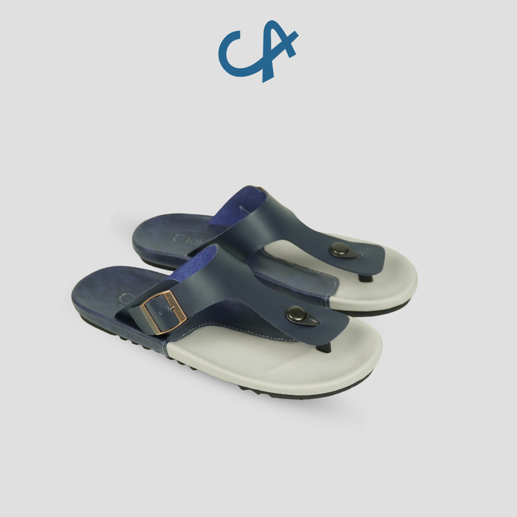 Sandal Pria Dewasa Jepit Casual Size Jumbo Sendal Cowo Big Size Flipflop Anti Slip - Cloka Klopp