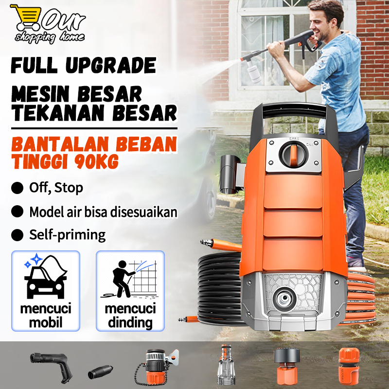 Mesin Cuci Steam Mobil dan Motor /Alat steam cuci motor &amp; mobil / Pressure Washer