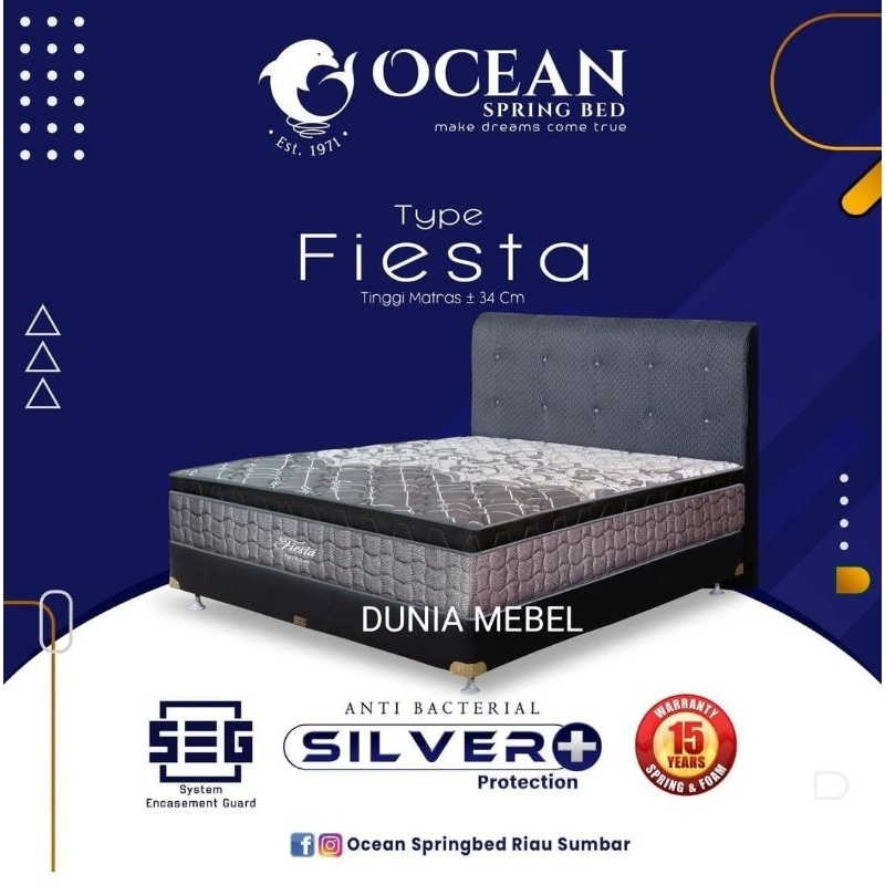 Springbed Ocean Fiesta 120 / 160 / 180 / 200