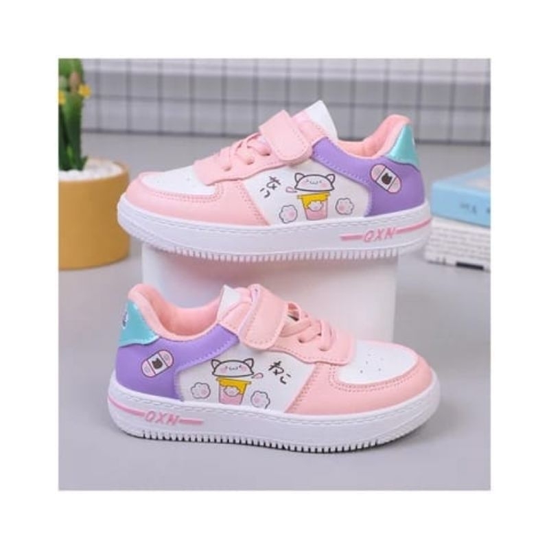 DS Kids - Sepatu Sneakers Anak Perempuan dan Laki-laki QXN