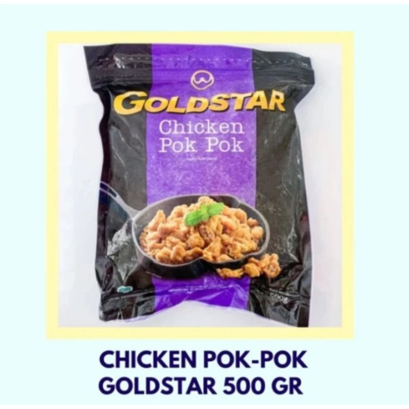 

Goldstar chicken pok pok 500gr