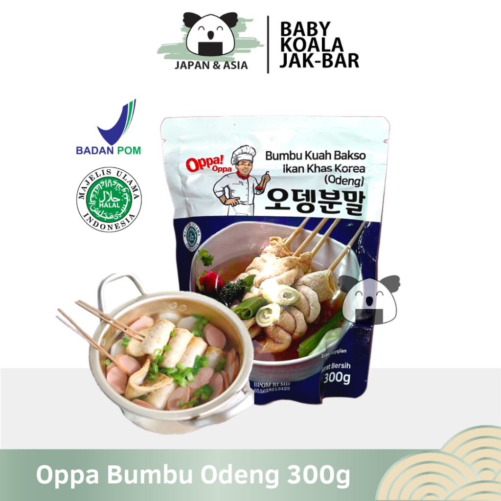 

OPPA Bumbu kuah Odeng Bubuk 300g | Khas Korea...