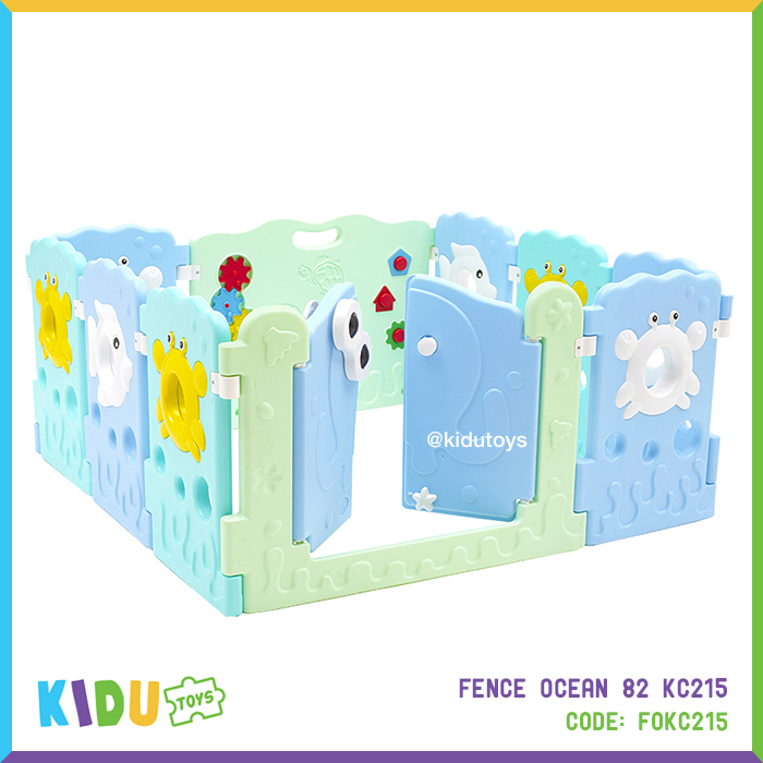 Fence Ocean Baby Playpen/Fence Ocean 82 KC215 Kidu Toys