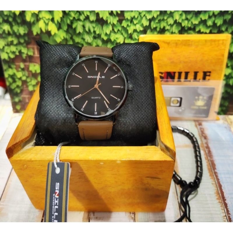 JAM TANGAN PRIA SNILLE 1007G original