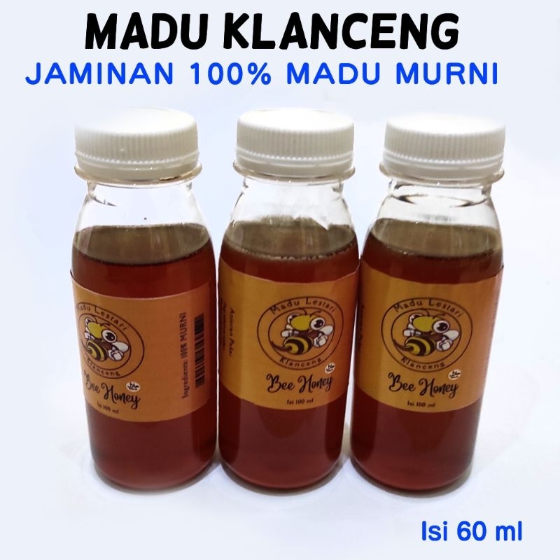 

Asli Madu Klanceng Lanceng Murni Rasa Asam manis isi 60 ml