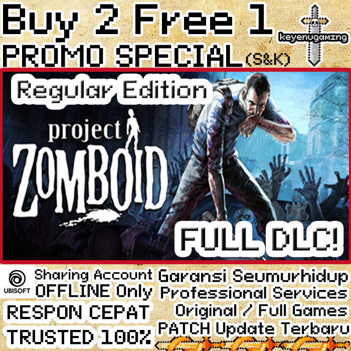 PROJECT ZOMBOID PC FULL DLC - GAMEug