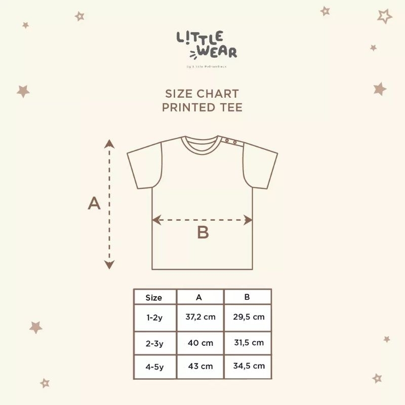 LITTLE PALMERHAUS LITTLE WEAR PRINTED TEE - ATASAN ANAK - KAOS LITTLE PALMERHAUS