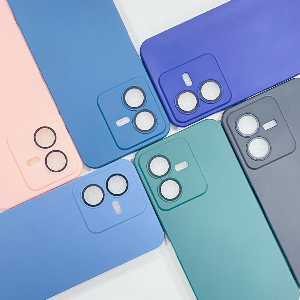 SOFTCASE MACAROON LENSPRO CANDY REDMI NOTE 7 REDMI NOTE 12 4G REDMI NOTE 12 5G WHITE_CELL