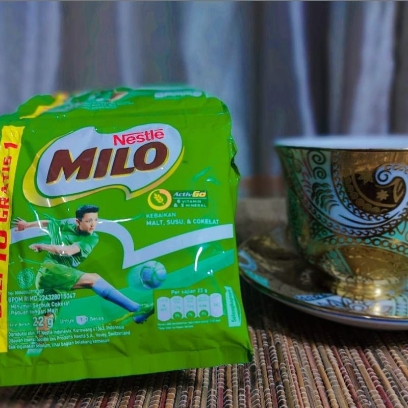 

milo renceng 22 gr 11 sachet (10+1)