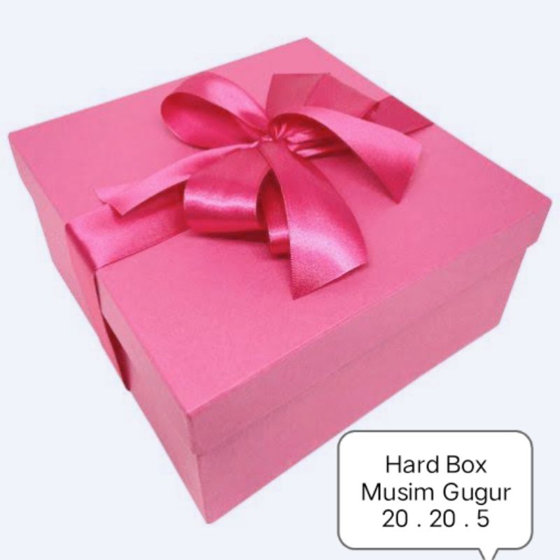 

Harga & Kwalitas Terbaik || HARD BOX Musim Gugur || 20 x 20 x 5 cm.