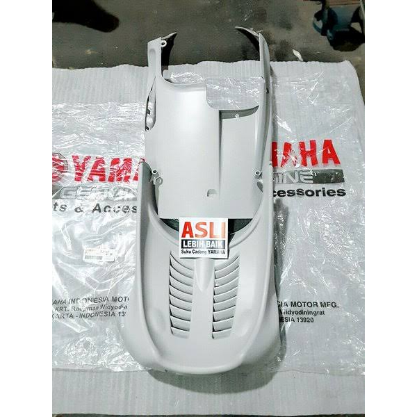 Cover Lower Dek Kolong Dek Paru Sirip Hiu Mio Sporty Mio Smile Biru Herah Hitam Putih Abu Orinal