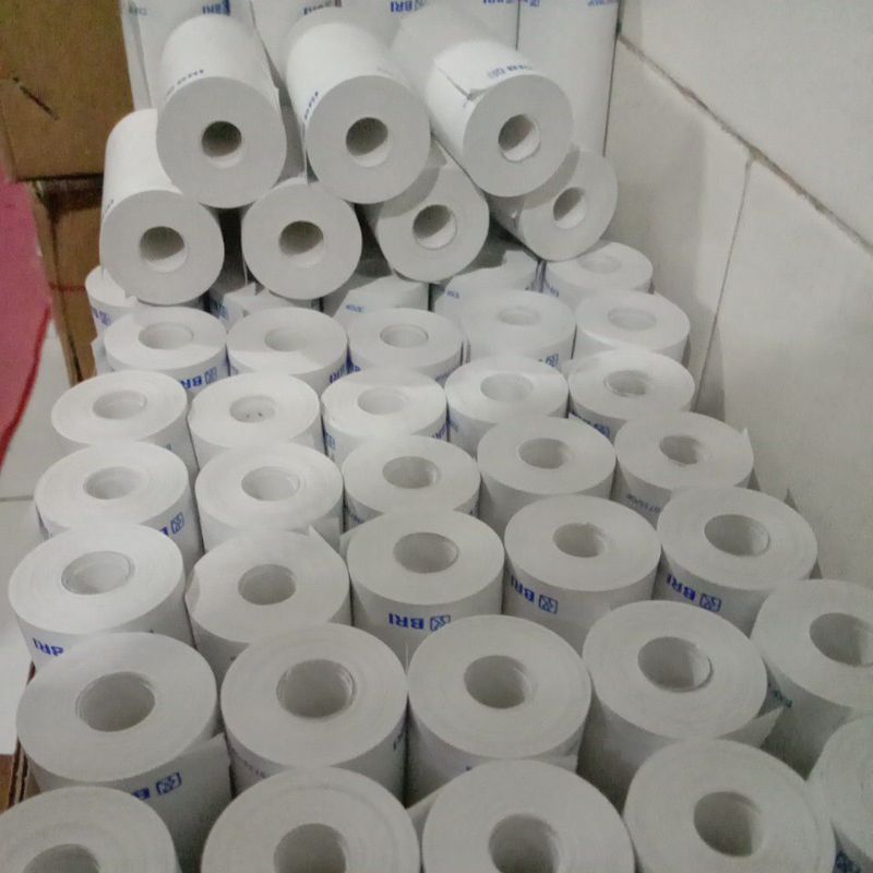 

KERTAS STRUK EDC LOGO BANK BRI 58*30-100 PCS