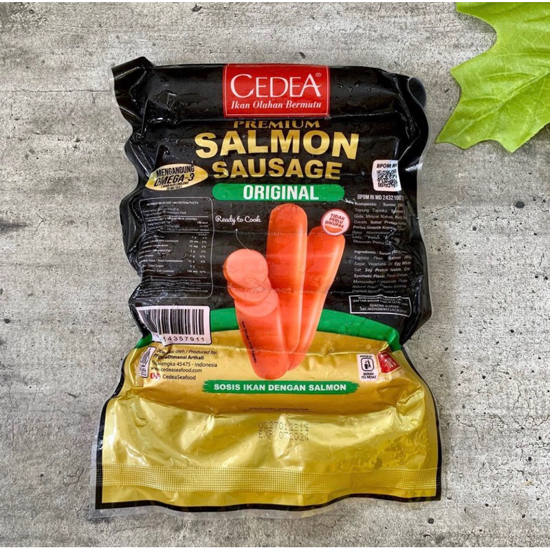 

Cedea Premium Salmon Sausage Original 360gr