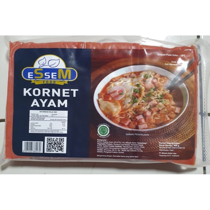 

Kornet ayam Essem 450 gram