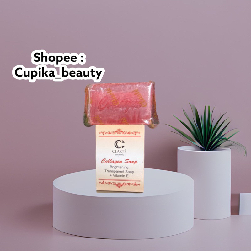 &lt;p.x&gt; [ sabun collagen ] claste sabun collagen pink || claste sabun bar soap batang