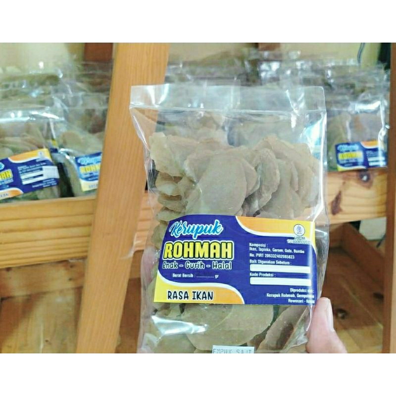 

Kerupuk Seafood mentah praktis mudah di goreng