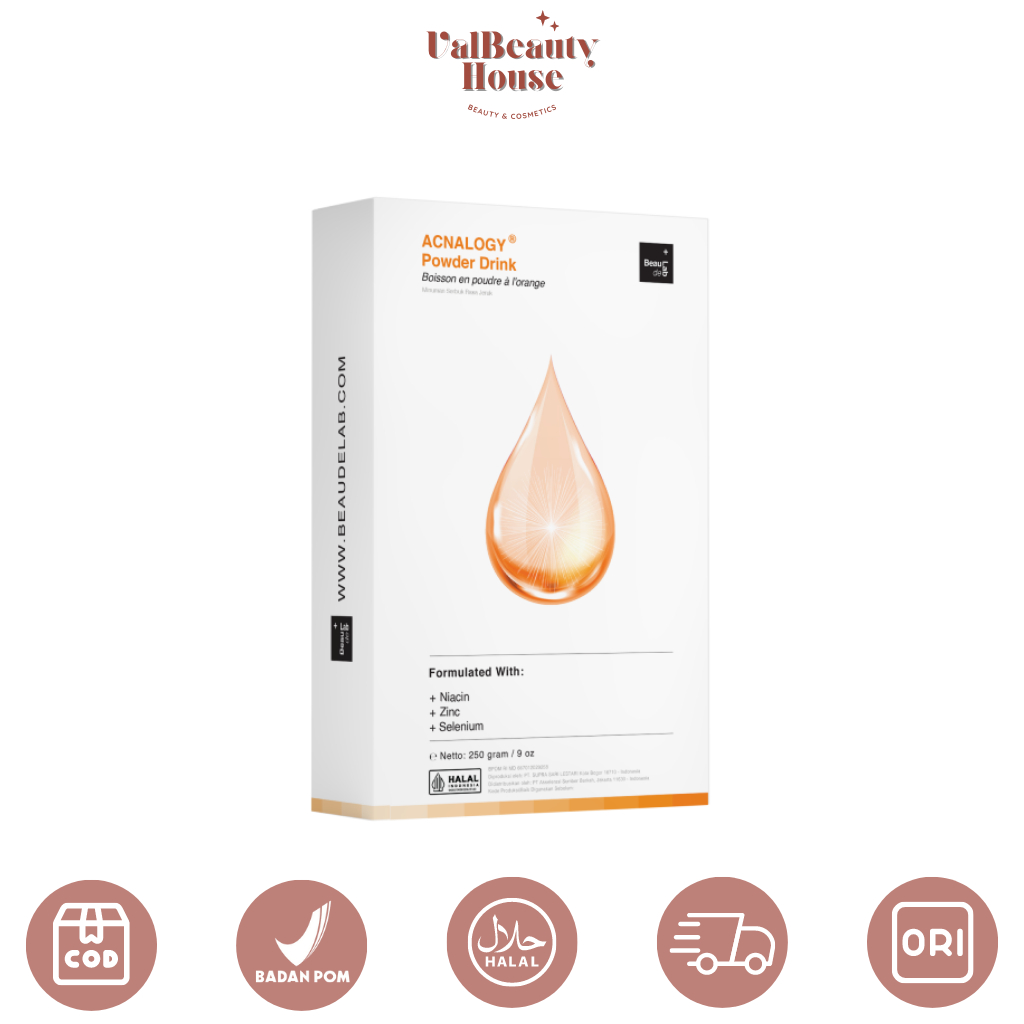 Beaudelab - Acnalogy Powder Drink - Obat Minum Jerawat [ORIGINAL]
