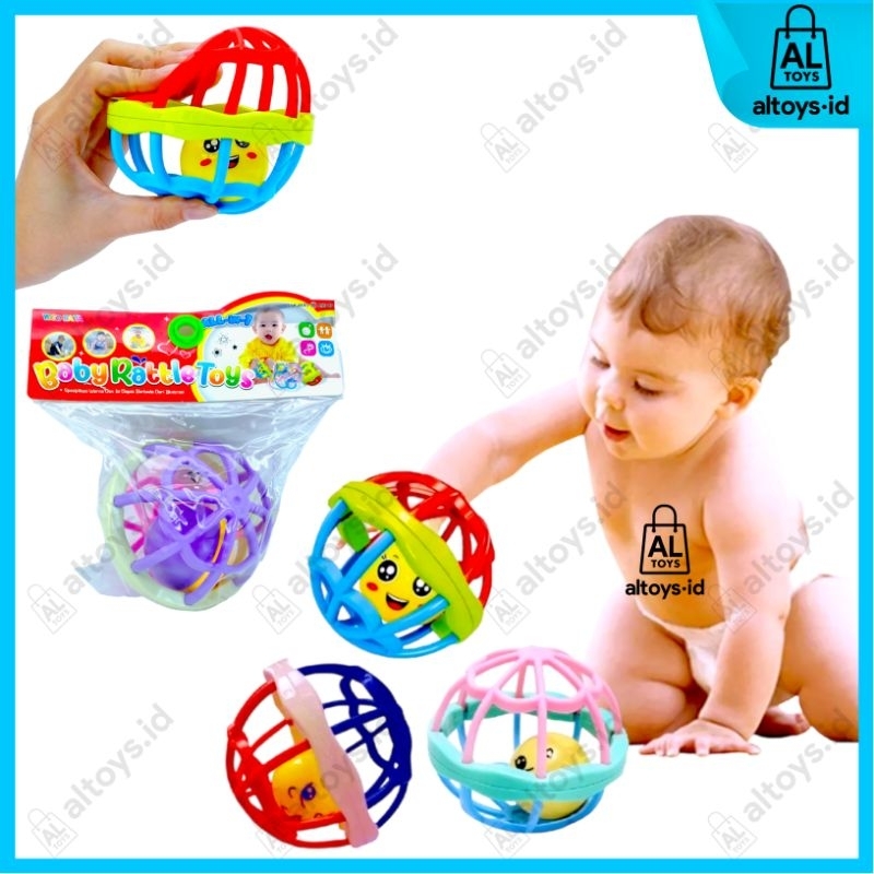 MAINAN BABY RATTLE TOYS MAINAN BAYI BOLA KERINCING