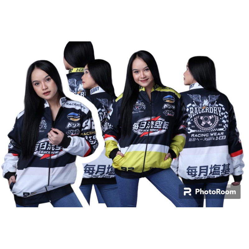 JACKET NASCAR SERIES MOTIP TERBARU PRIA WANITA SAIZE L XL