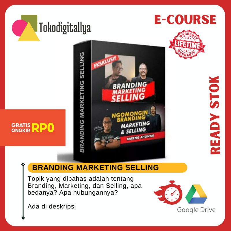 Ecourse Branding Marketing Selling