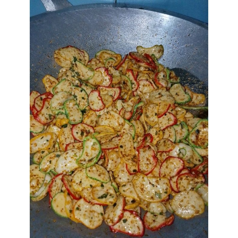 

Kerupuk Seblak Pedas Daun Jeruk 150gr