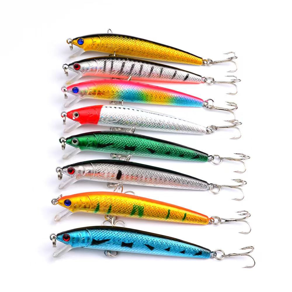 Fishing Lure Minnow Sinking  100mm 8g Umpan Memancing Palsu Umpan Lure Bait Simulasi Umpan