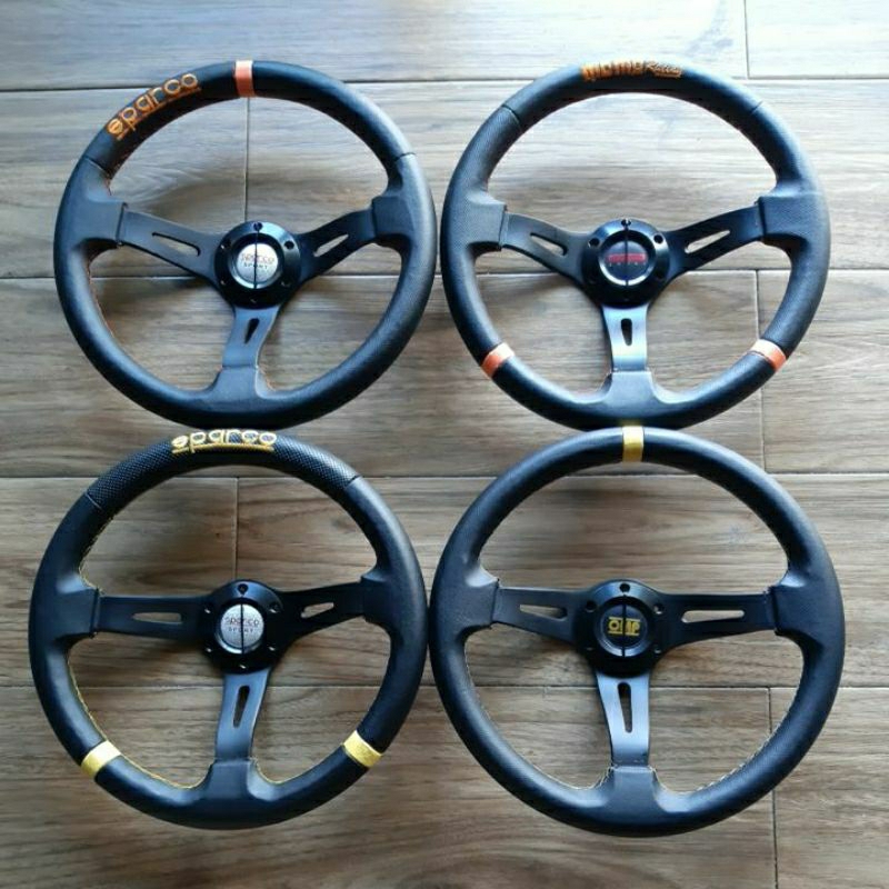 Setir Racing Stir Mobil 14 Inch Universal